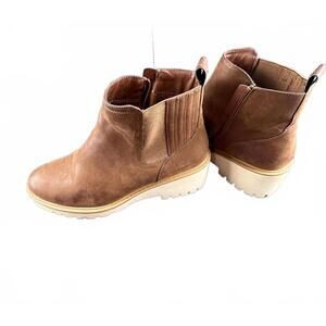 Maurices SuperCush “Colby” Chelsea Ankle Boots – Brown – Women’s Size 10M